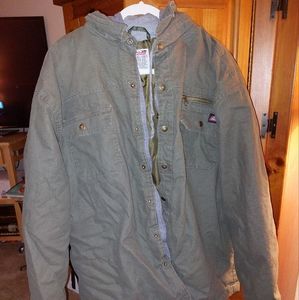 Dickies, 50-52, Green w/Grey hood